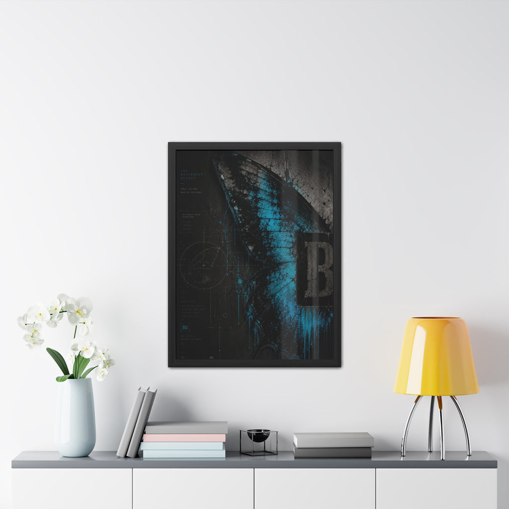 The Butterfly Effect // BC Series Framed Poster