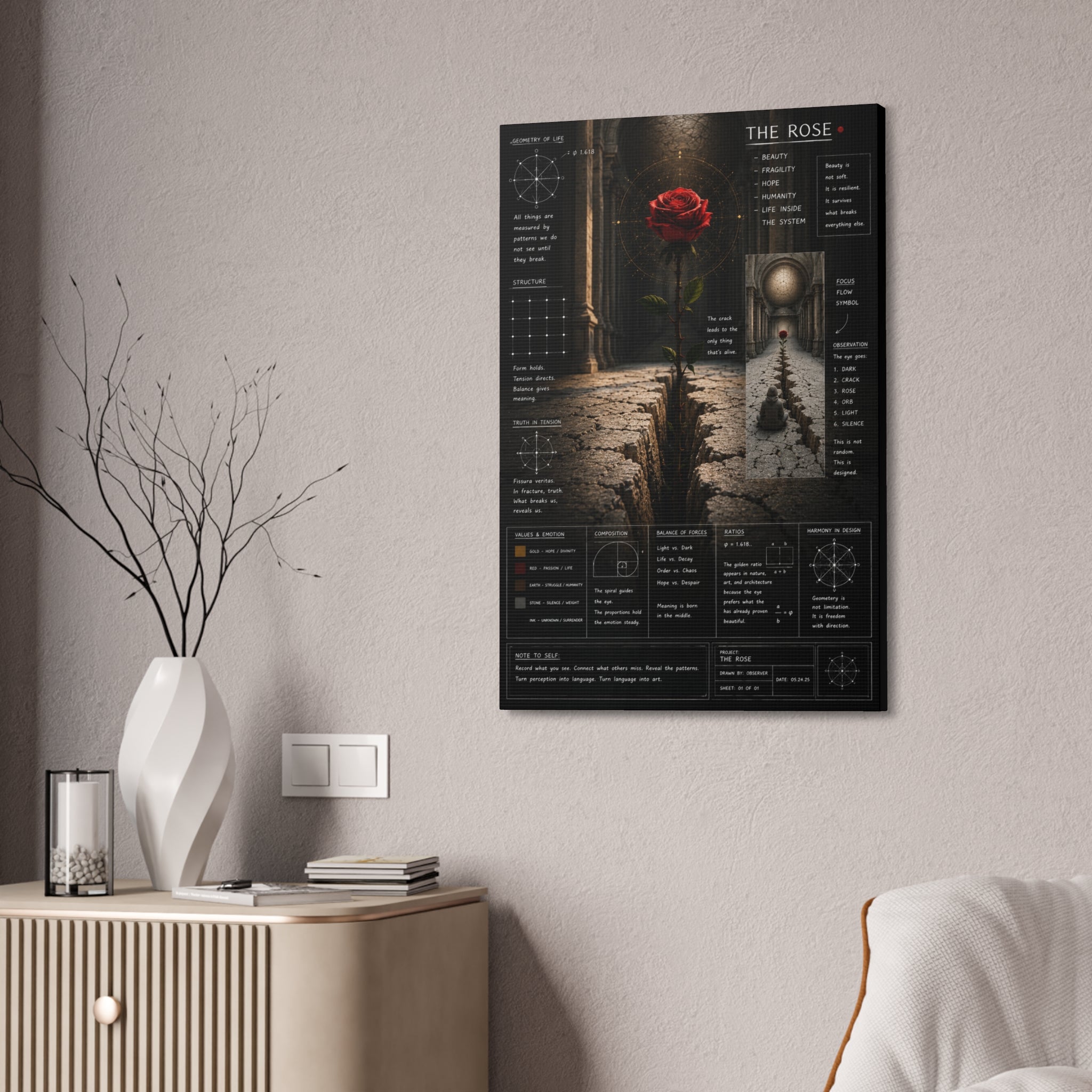 Canvas Stretched, 1.5''