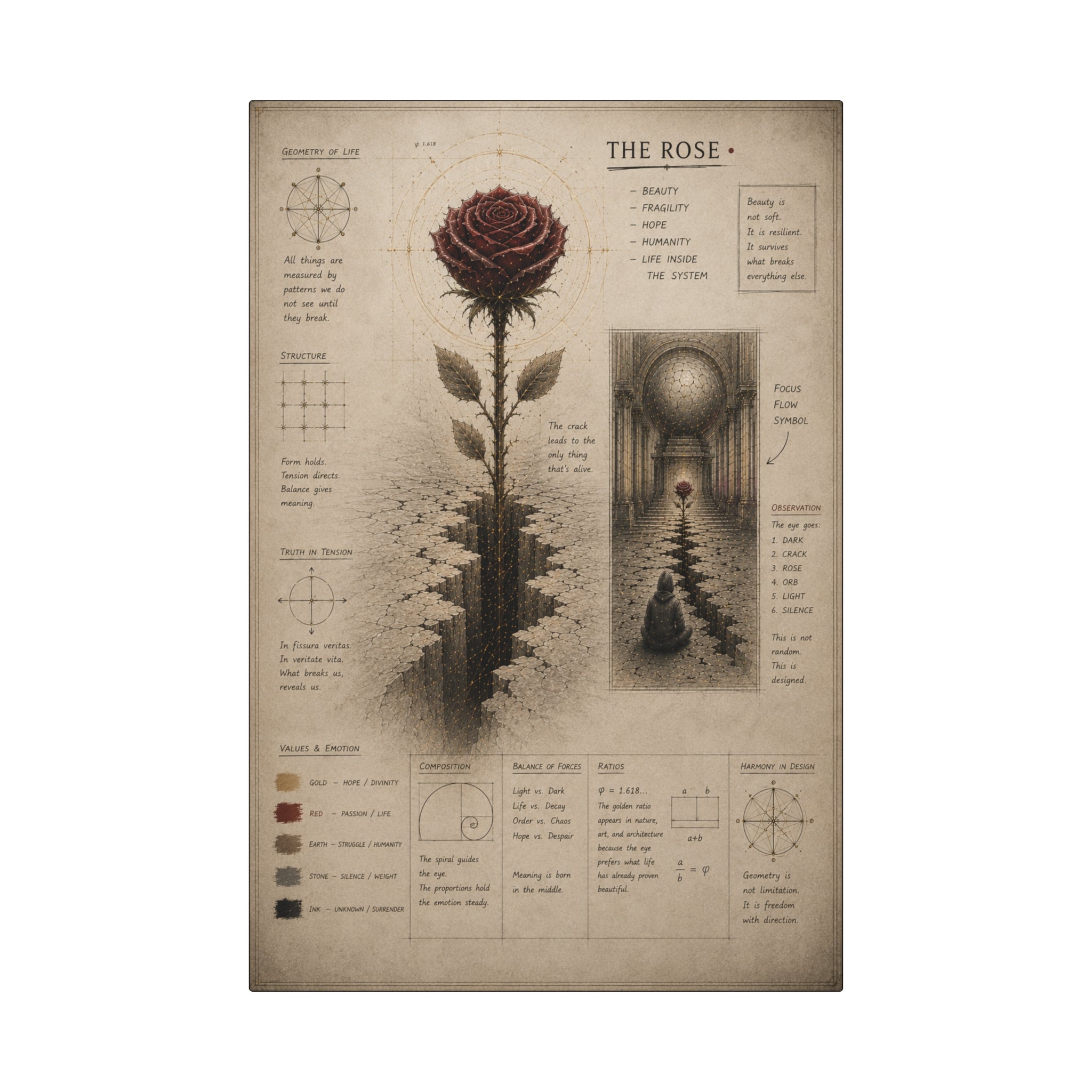 The Rose // BC Series Canvas