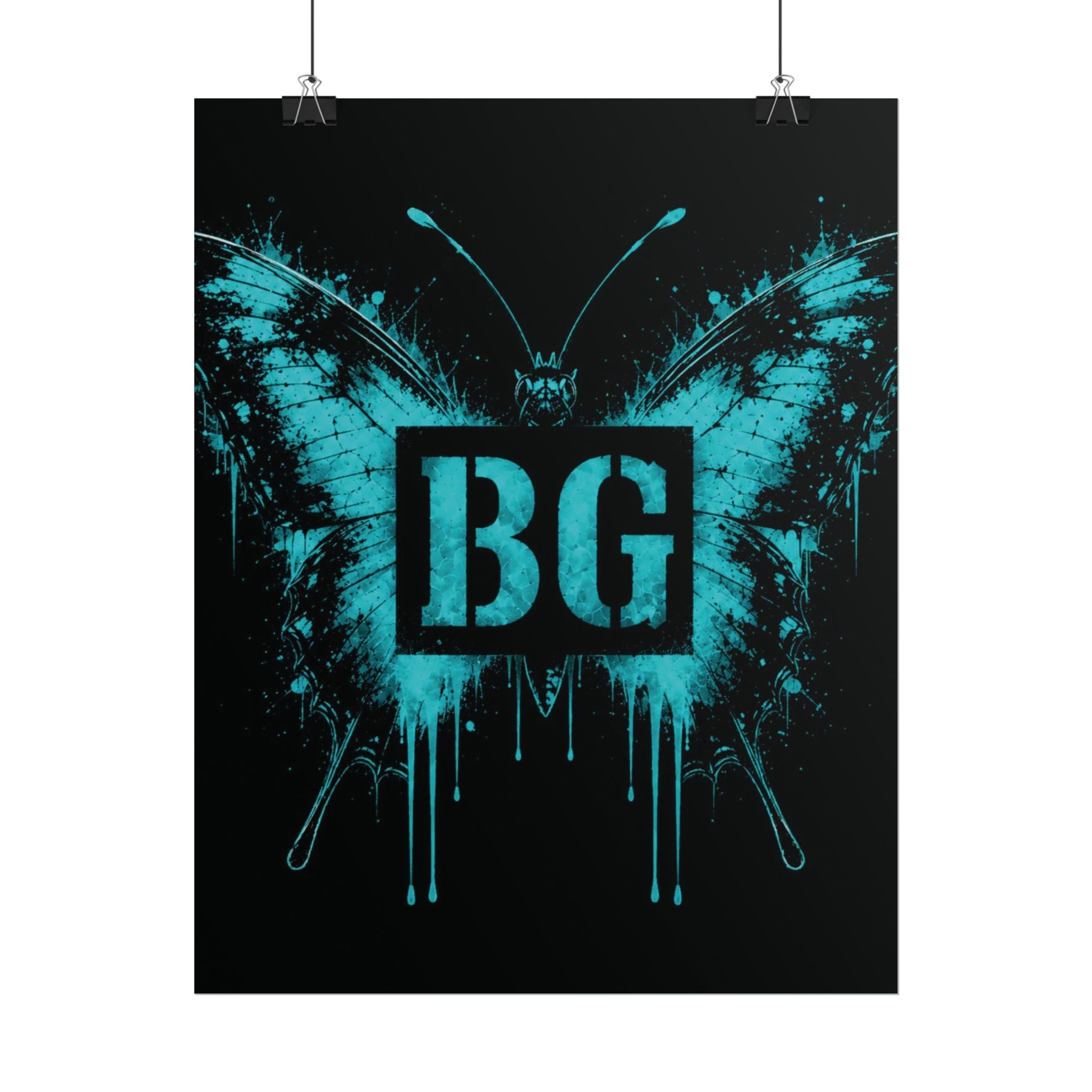 Butterfly Effect: Drip Edition // Rolled Poster