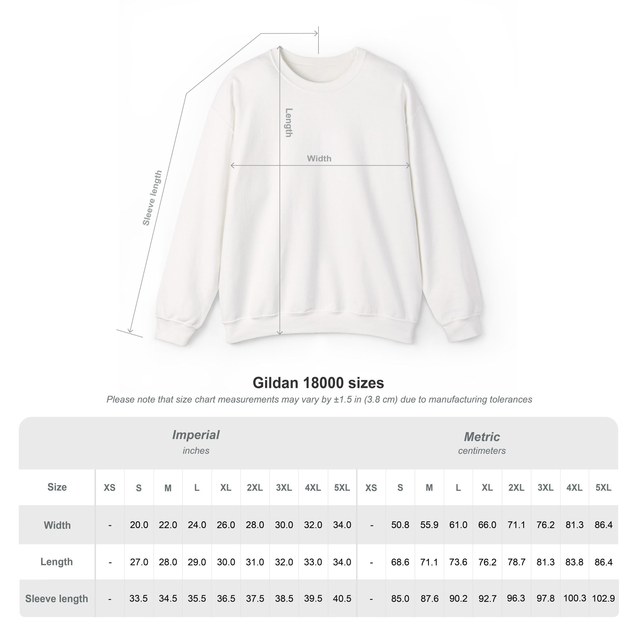 Unisex Heavy Blend™ Crewneck Sweatshirt BG Garden