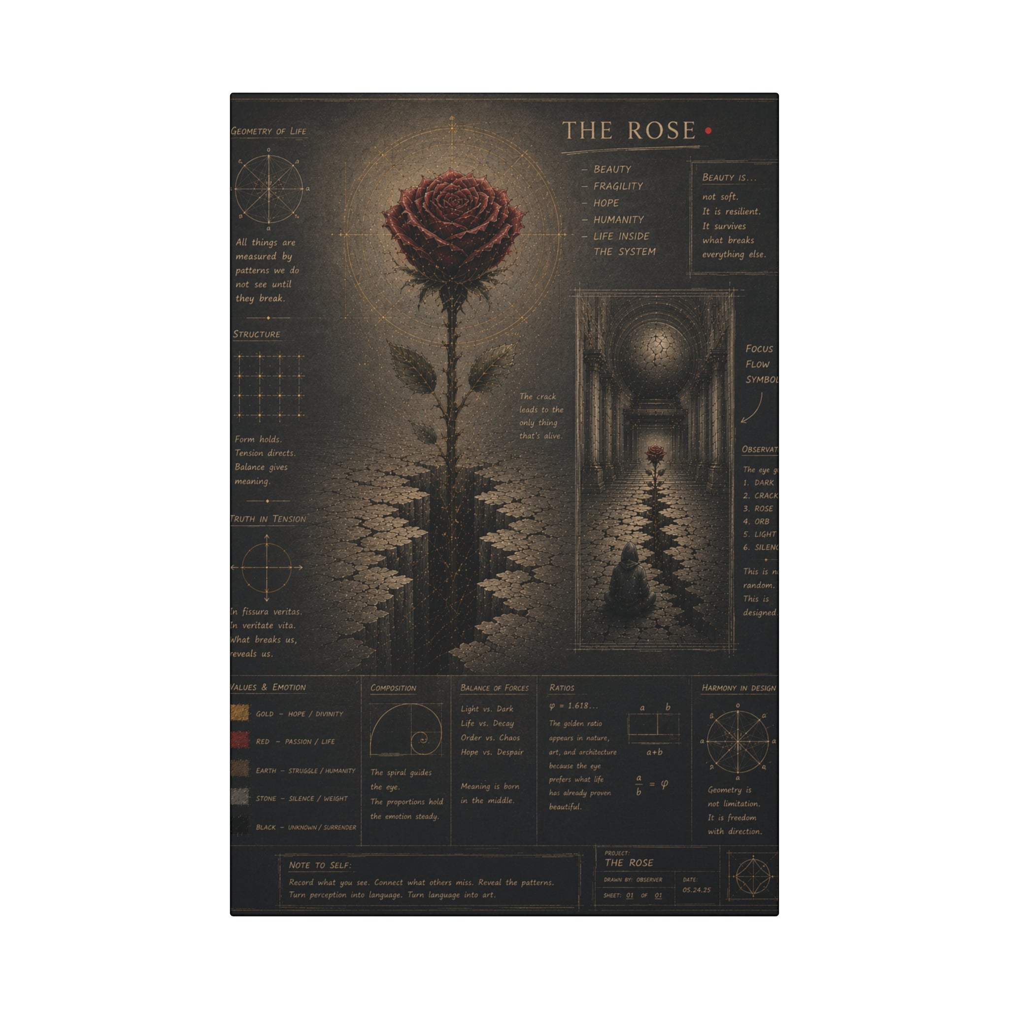 The Rose // BC Series Canvas