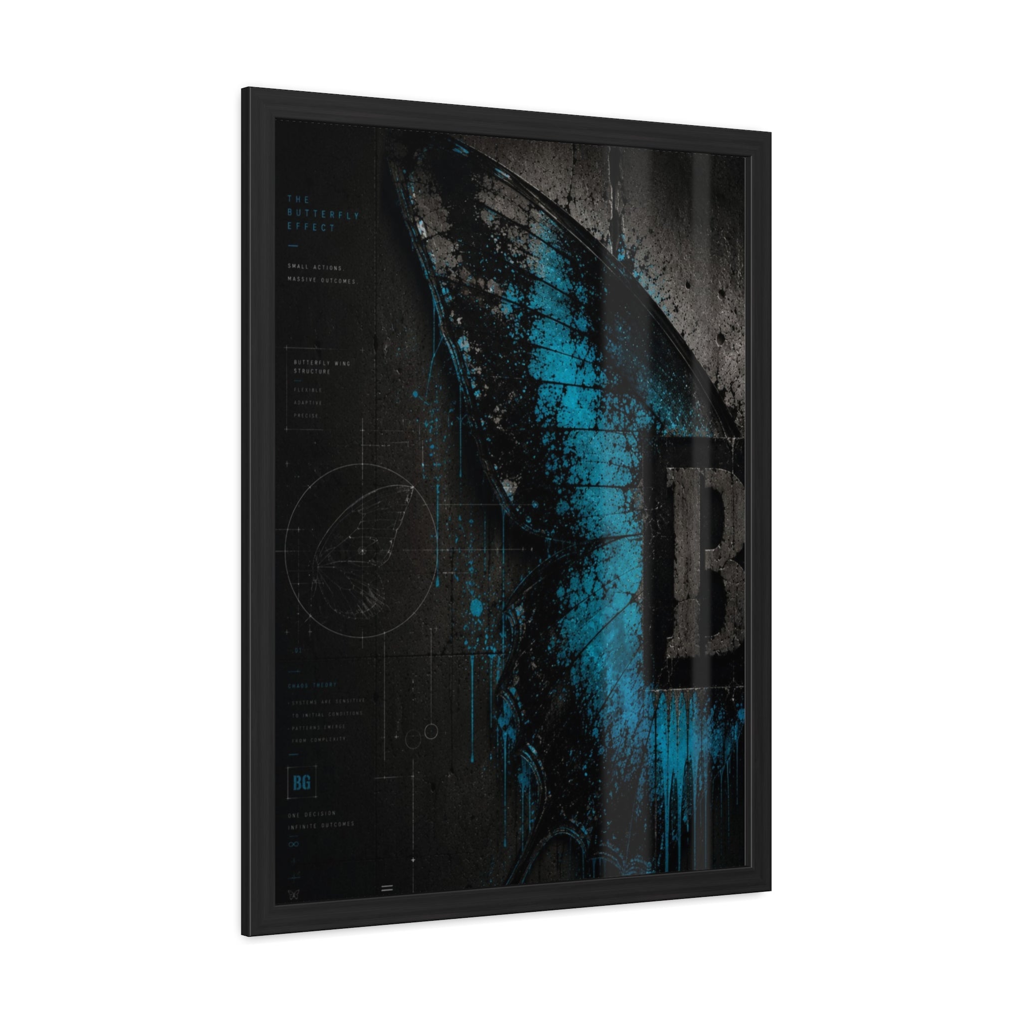 The Butterfly Effect // BC Series Framed Poster