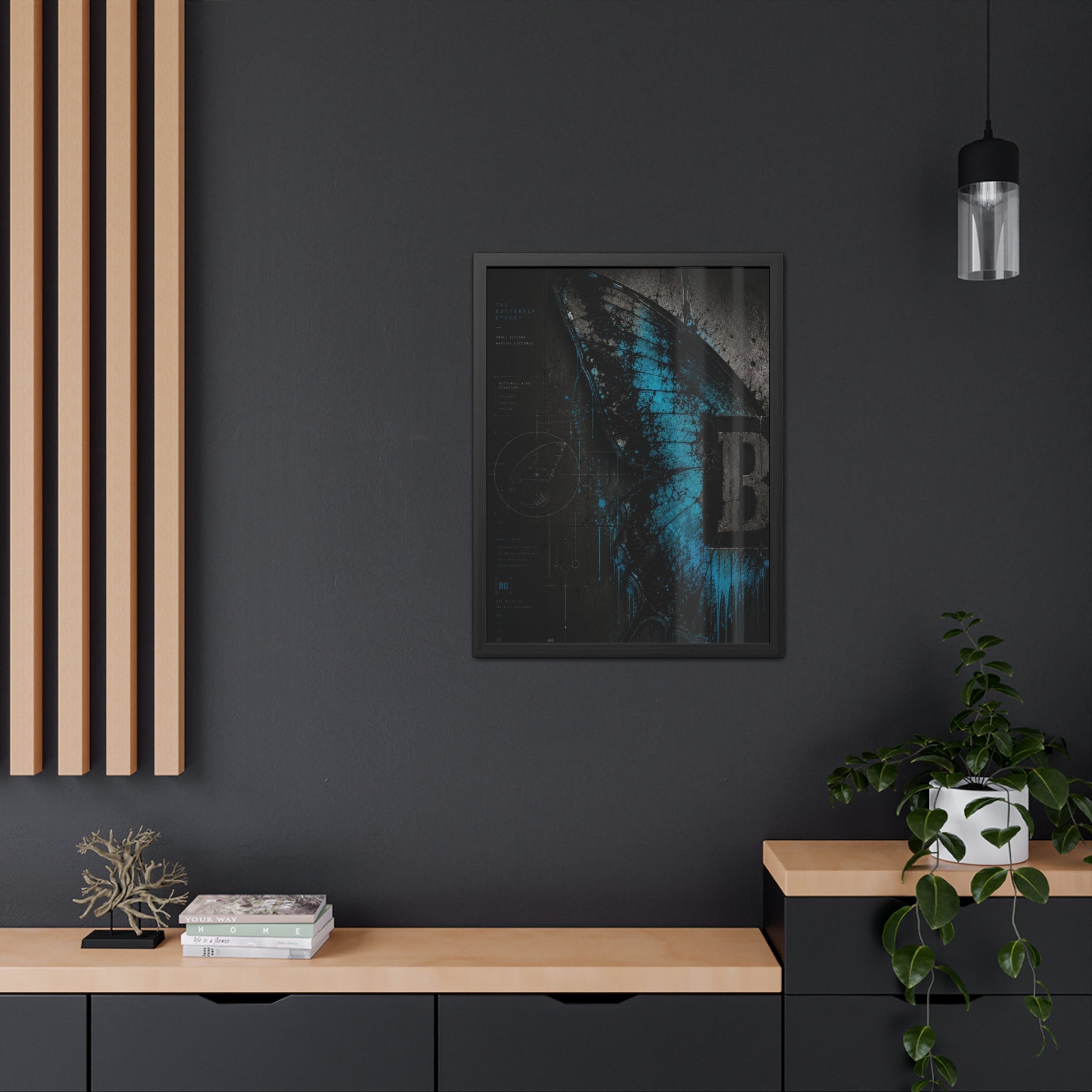 The Butterfly Effect // BC Series Framed Poster