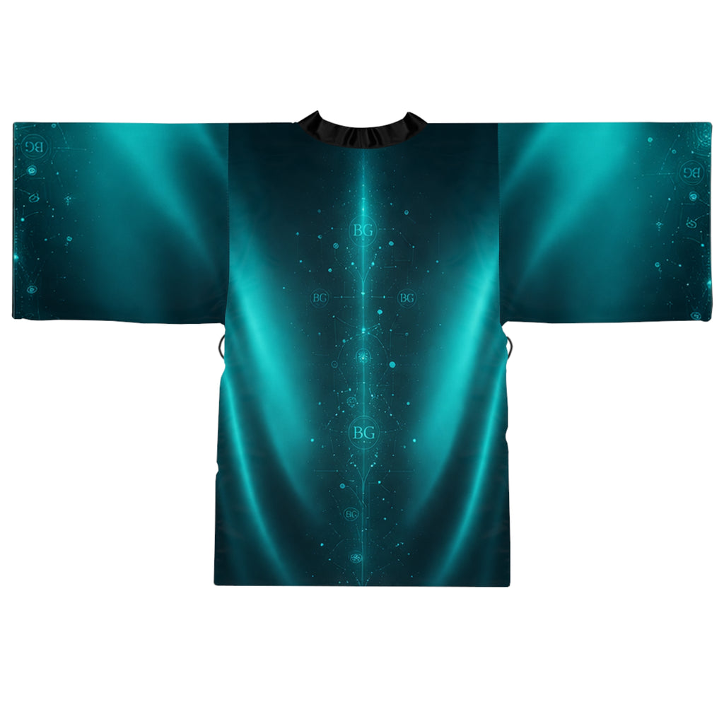 Long Sleeve Kimono Robe (AOP)